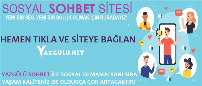 SOSYAL SOHBET SİTELERİ